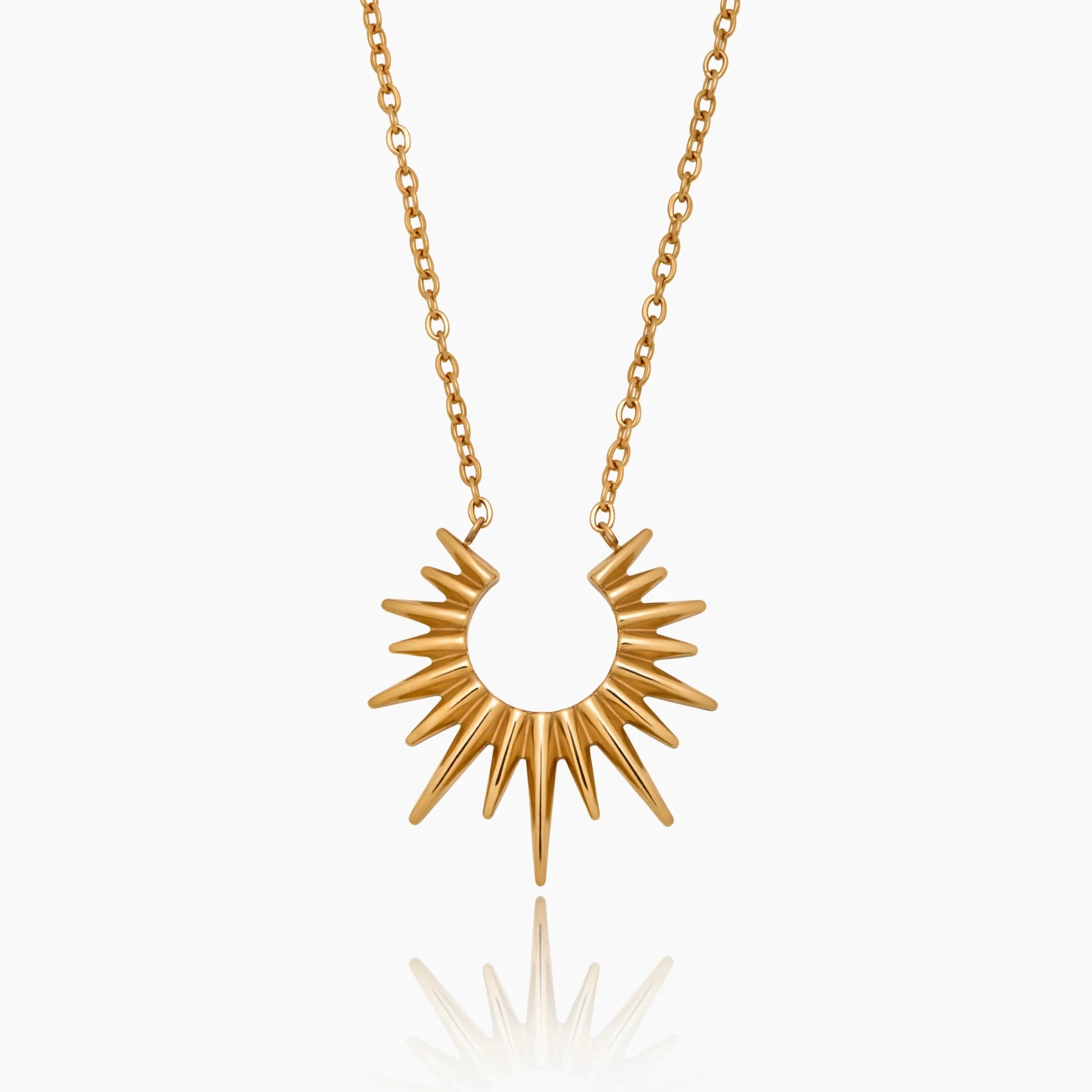Helia Sunburst Necklace